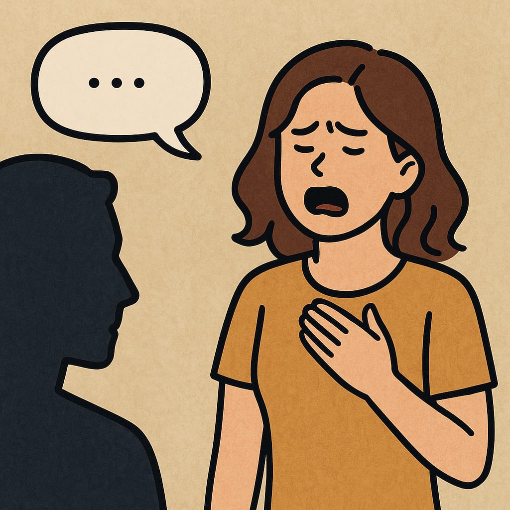 말이 안 나오는 꿈