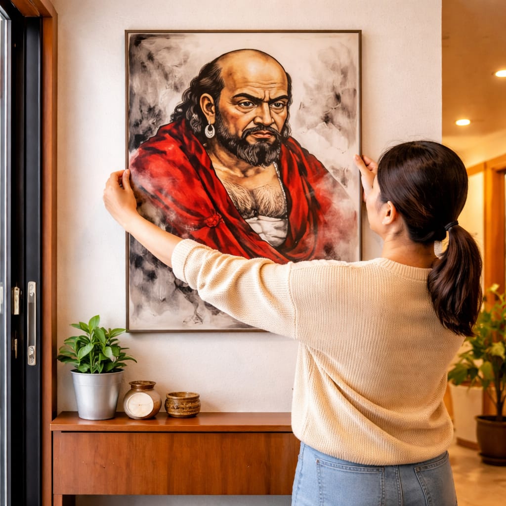 달마 그림 풍수