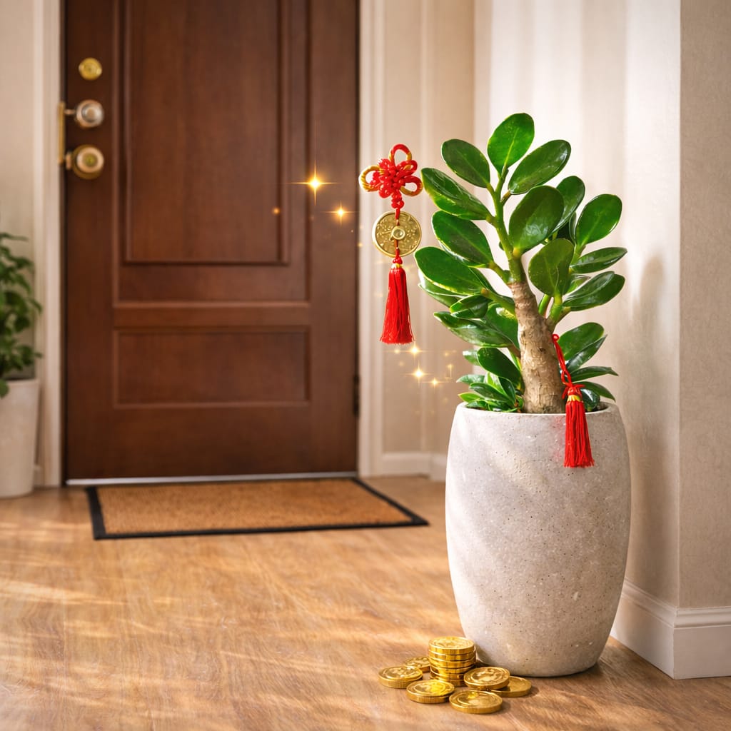 현관에 두면 돈