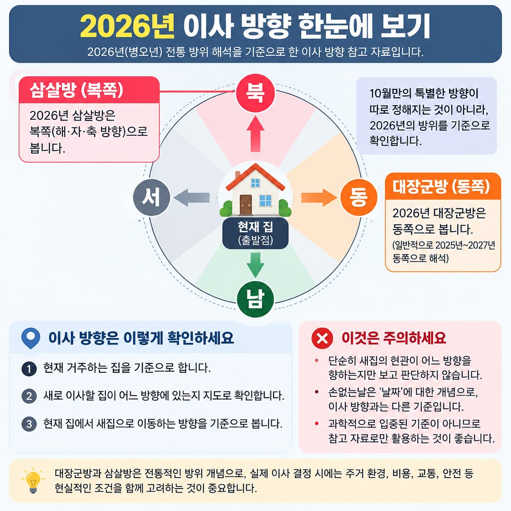 2026년 10월 이사 방향