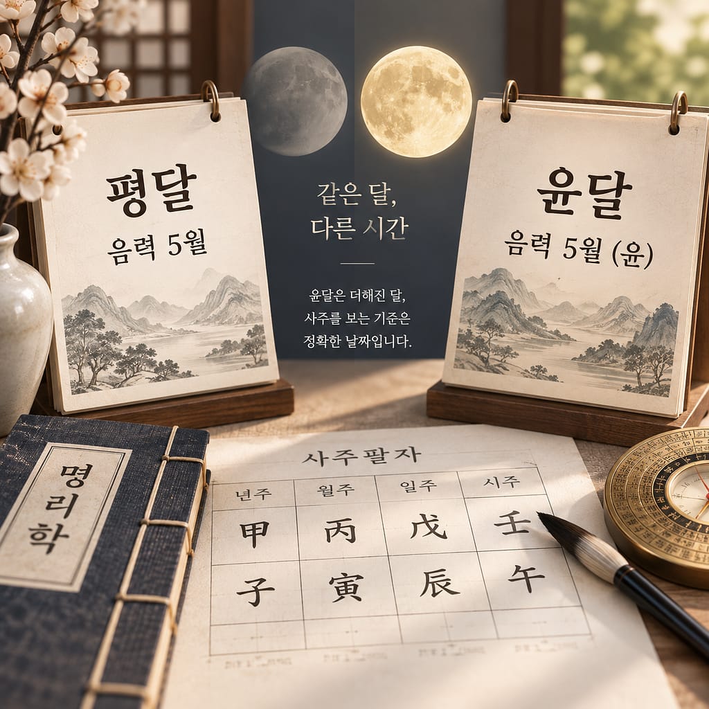 윤달에 태어나면 사주