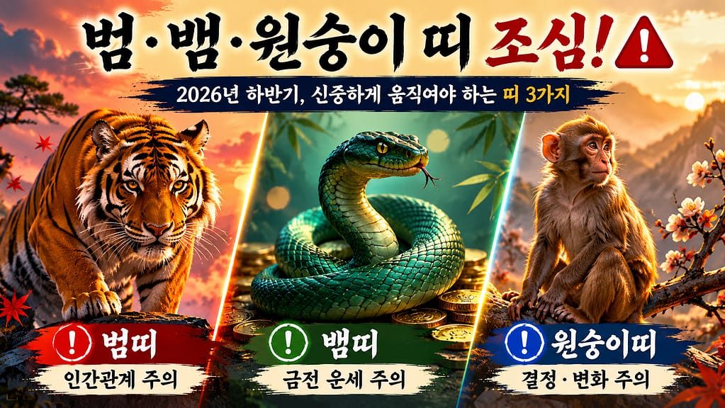 2026년 하반기 운세