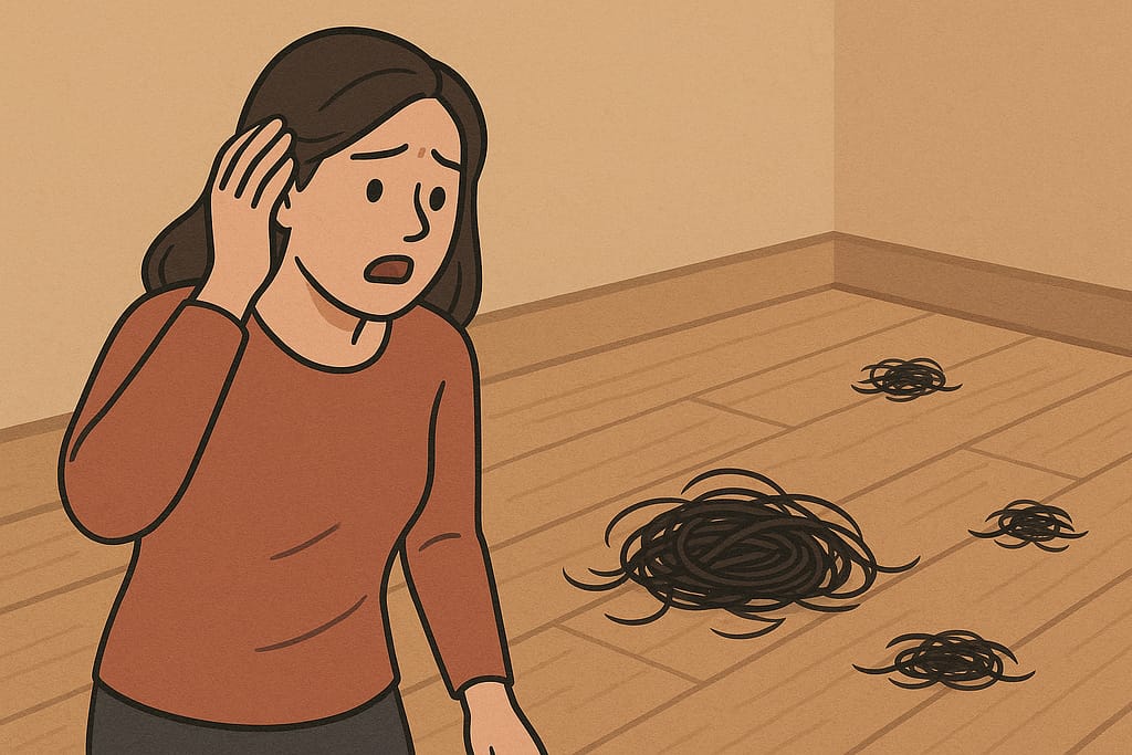 머리카락 빠지는 꿈