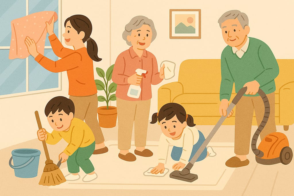 추석 맞이 대청소