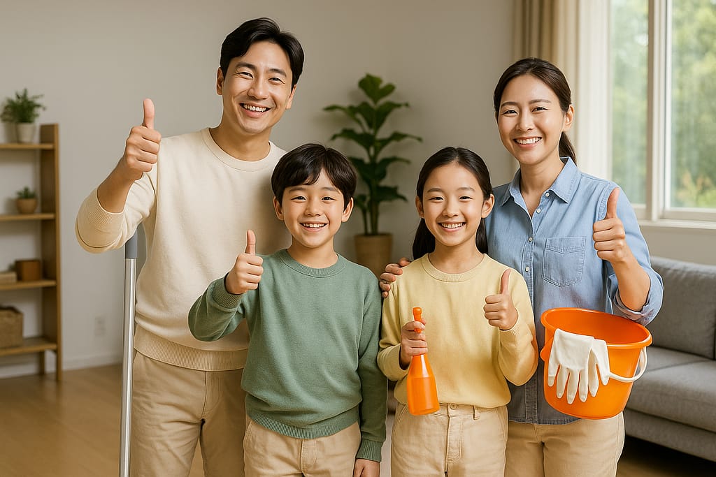 추석 맞이 대청소