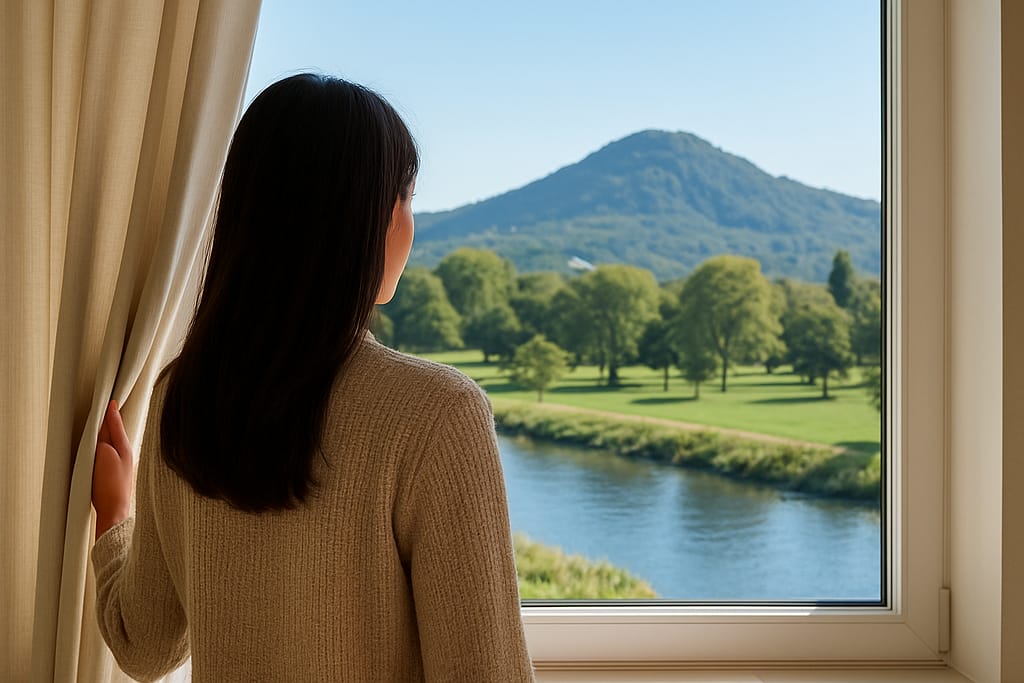 집 앞뒤 지형과 풍수 길흉