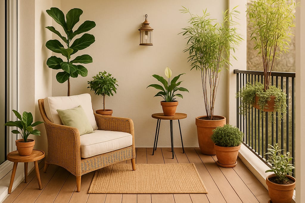 작은 베란다 풍수