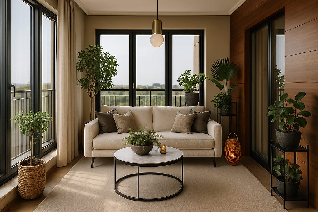 작은 베란다 풍수