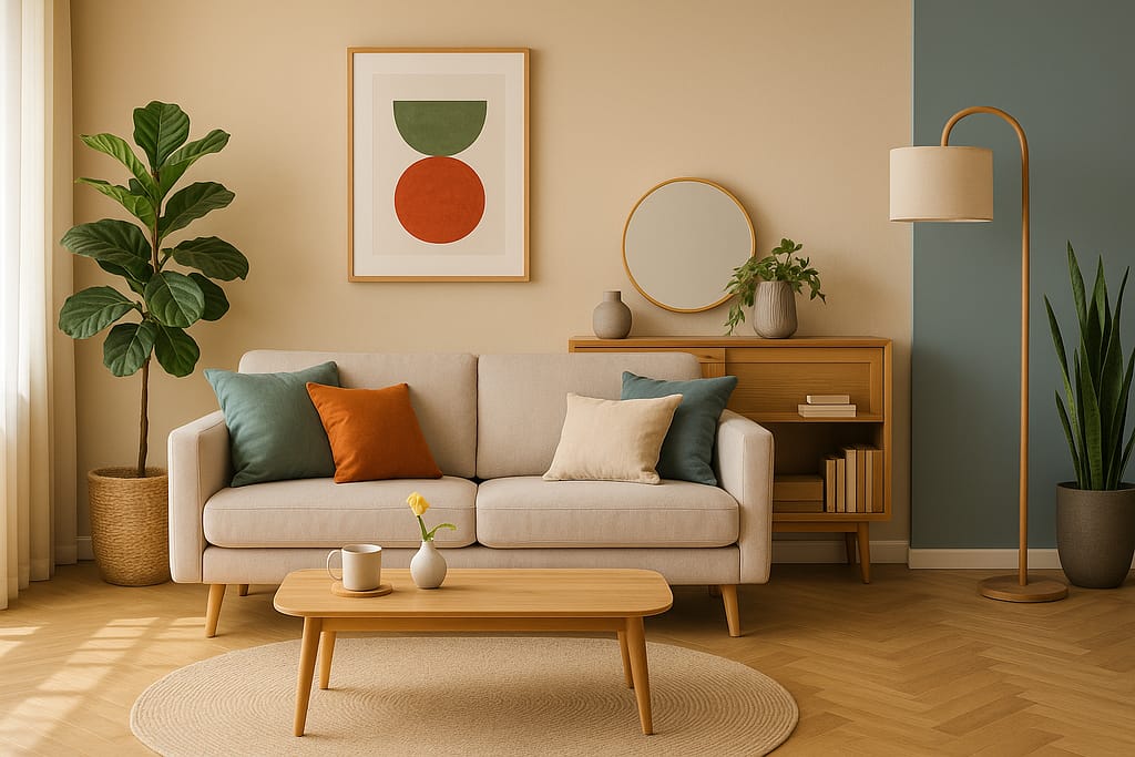 오행 색상 인테리어 팁