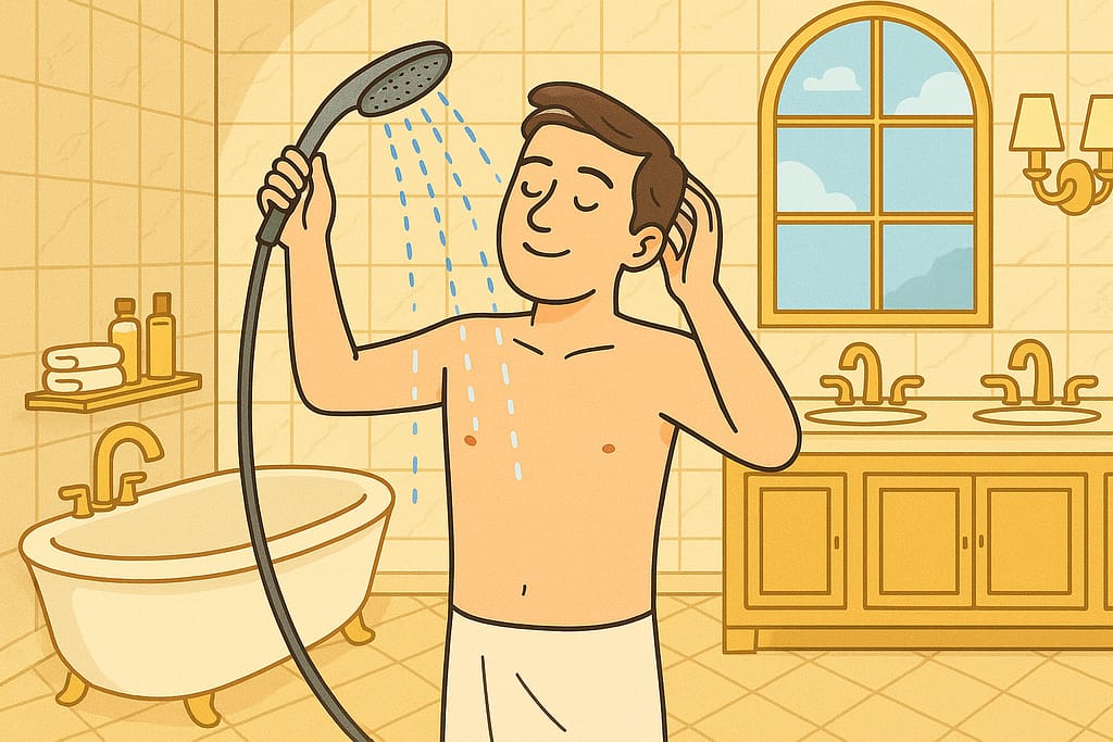 샤워하는 꿈