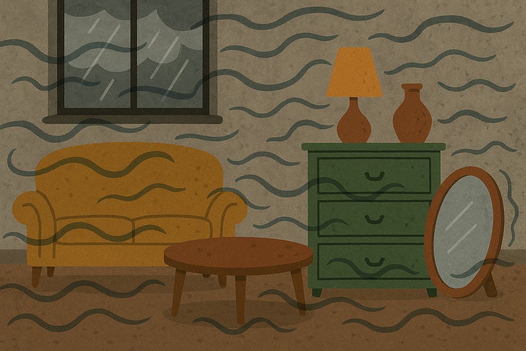 빈티지 인테리어와 풍수