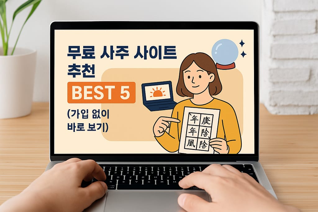 무료 사주 사이트