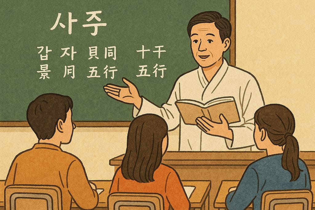 사주 보는 법 기초