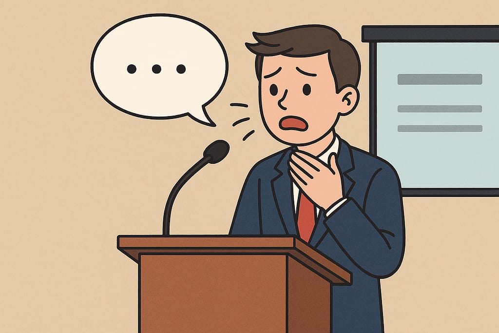 말이 안 나오는 꿈