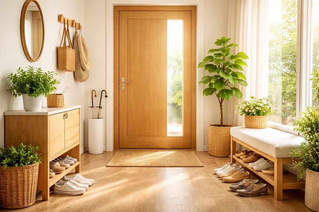 재물운을 망치는 현관