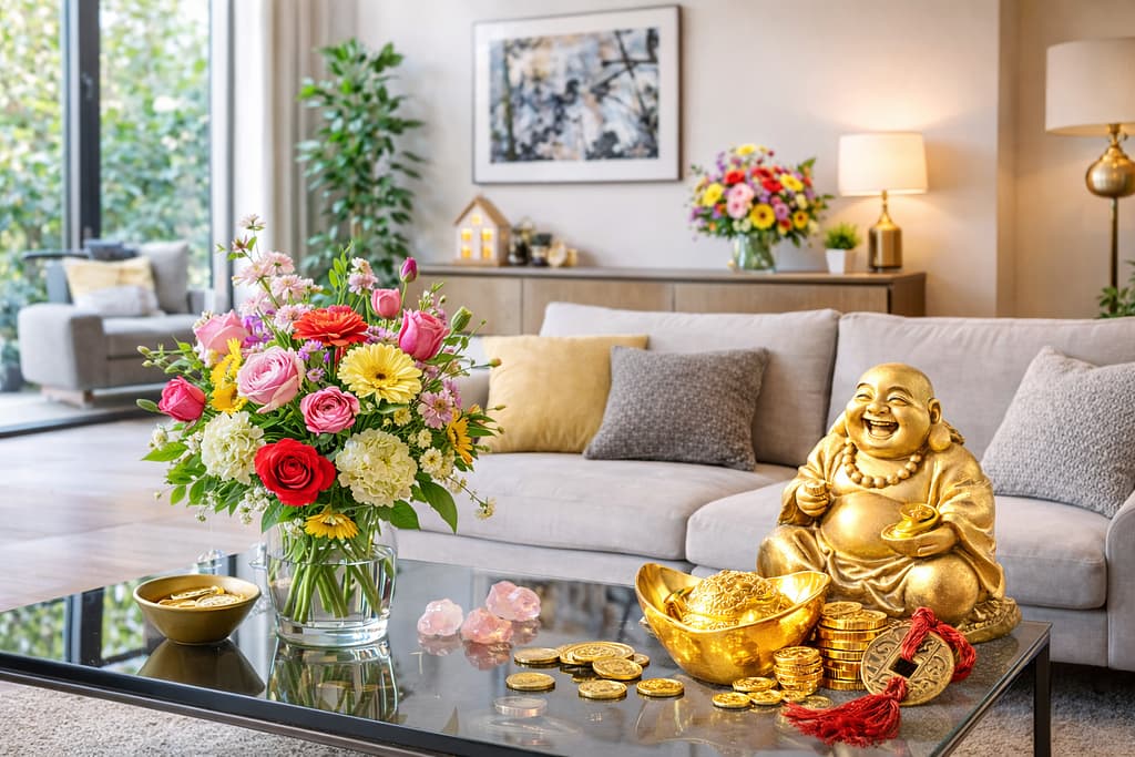 재물운 부르는 생화