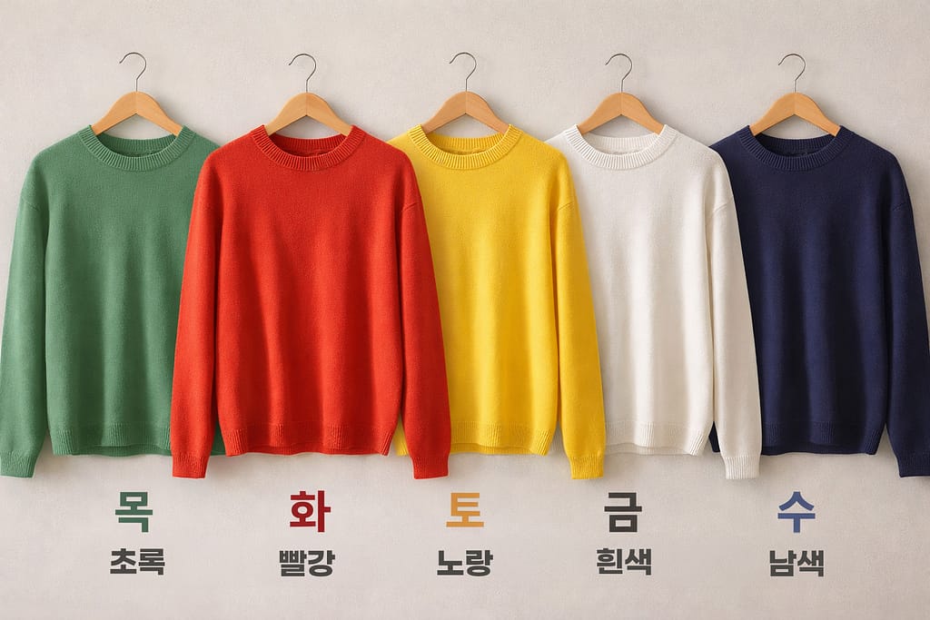 사주에 맞는 옷 색깔