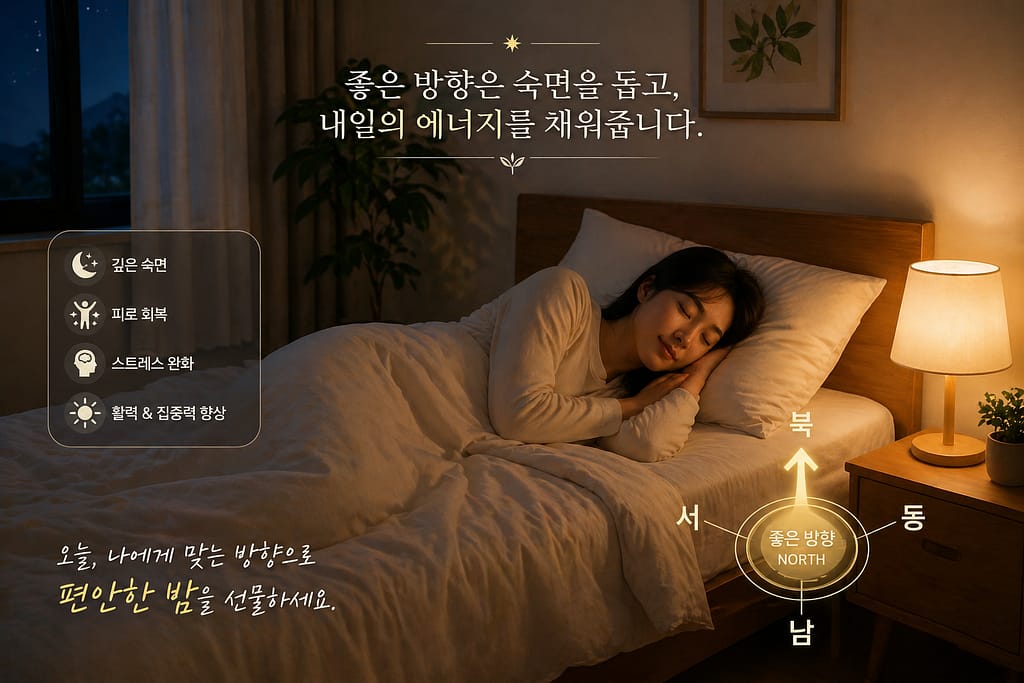 사주별 잠자는 방향