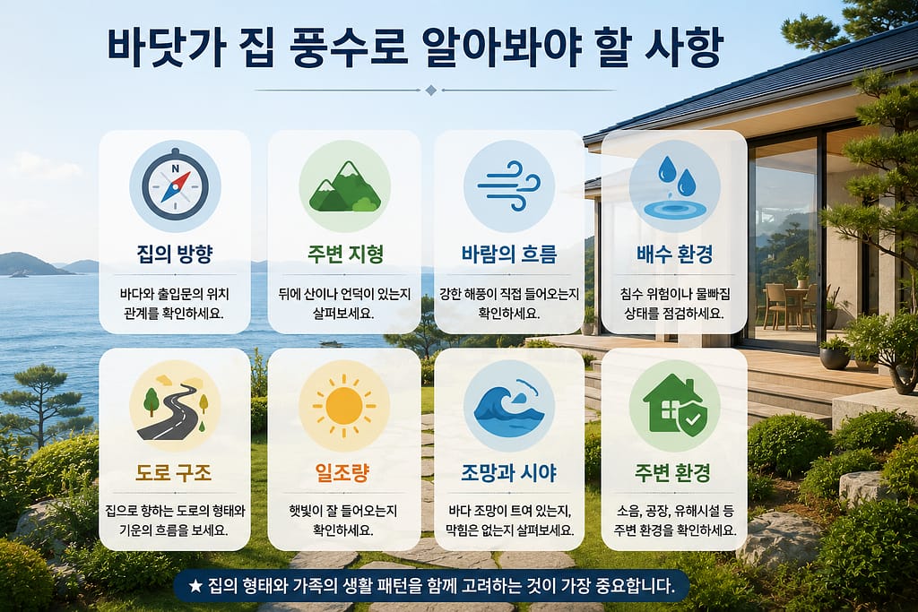 바닷가 근처의 집