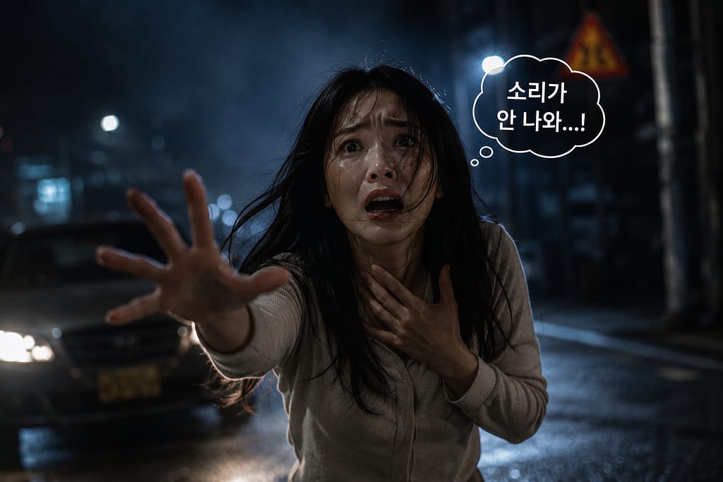 말이 안 나오는 꿈