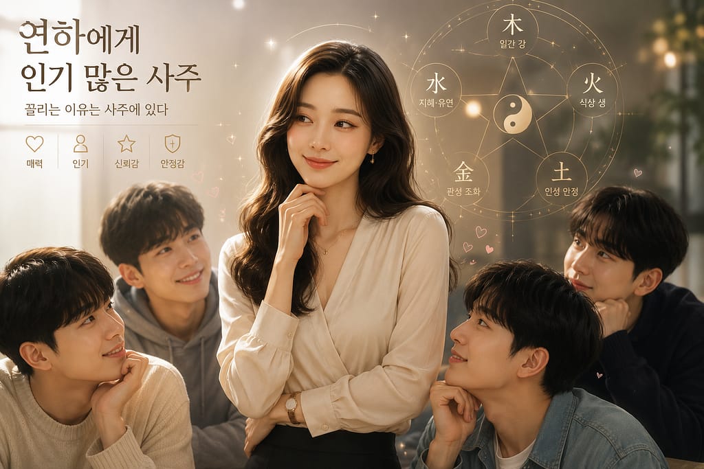 연하에게 인기 많은 사주
